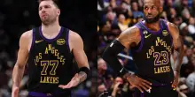 Doncic rinuncia al tiro smarcato, LeBron sbaglia sulla sirena