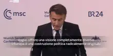 Conferenza di Monaco, Macron: dovrebbero imitare UE, non criticare UE