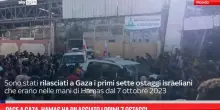 Pace a Gaza, Hamas ha rilasciato i primi 7 ostaggi