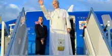 Papa Leone &egrave; arrivato a Parigi, oggi l'Eliseo, l'Unesco e Notre-Dame
