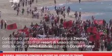 Albania, protesta contro il resort del genero di Trump
