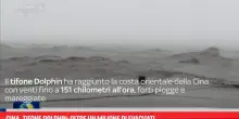 Cina, tifone Dolphin: oltre un milione di evacuati