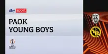 Paok-Young Boys 4-0: gol e highlights