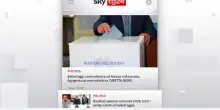 I titoli di Sky TG24 dell'8 giugno. Edizione delle 20