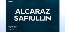 Alcaraz-Safiullin: highlights US Open