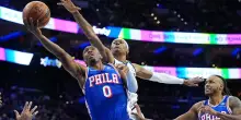 Maxey illude solo i Sixers: l'appoggio nel finale non va, i Nuggets passano a Philadelphia