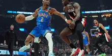 OKC cade a Portland, vittorie Lakers e Knicks