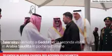 Zelensky in Arabia Saudita per accordi su sicurezza