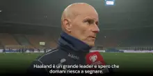 Solbakken: 'Spero che Haaland riesca a segnare'