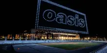 Gli Oasis in concerto a Roma, l'annuncio con i droni