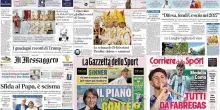 Le prime pagine dei quotidiani di oggi 2 luglio: la rassegna stampa