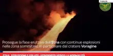 Etna, esplosioni e colate: aeroporto verso la normalit&agrave;