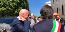 Infantino cittadino onorario di Reggio Calabria