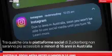 Australia, social media vietati ai minori di 16 anni