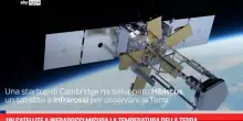 Un satellite a infrarossi misura la temperatura della Terra