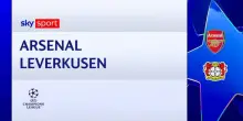 Arsenal-Bayer Leverkusen 2-0: il video dei gol