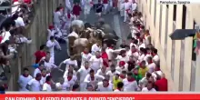 San Firmino, 14 feriti durante il quinto encierro