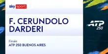 Darderi-Cerundolo: highlights Atp Buenos Aires
