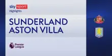 Sunderland-Aston Villa 1-1: gol e highlights