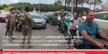 Beirut, esodo dai sobborghi sud dopo l'ordine di Netanyahu