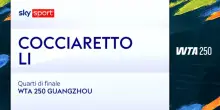 Cocciaretto-Li: highlights Wta Guangzhou