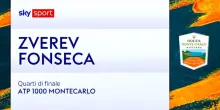 Zverev-Fonseca: highlights Atp Monte-Carlo