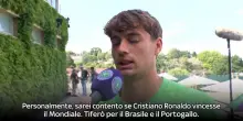 Cobolli sui Mondiali: 'Tifo Brasile e Portogallo'