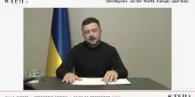 Forum Ambrosetti, l'intervento di Zelensky