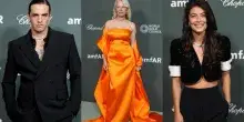 amFAR Gala a Venezia, sul red carpet Achille Lauro e Pamela Anderson