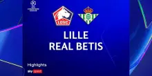 Lille-Real Betis 2-3: il video dei gol