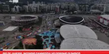 Rio de Janeiro, incendio danneggia velodromo olimpico