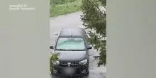 Neve a met&agrave; maggio sull'Appennino abruzzese