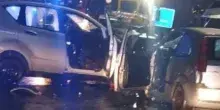 Anagni, scontro frontale tra auto: un morto e tre feriti gravi