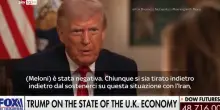 Trump: non pi&ugrave; stesso rapporto con Meloni. Non ha aiutato