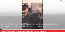 Proteste in Iran, blackout e scontri in tutto il Paese