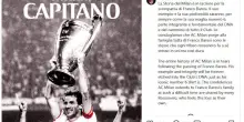 Addio Franco Baresi, il post del Milan: 'Per sempre Capitano'