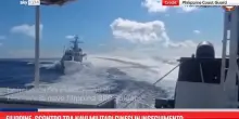 Filippine, scontro tra navi militari cinesi in inseguimento