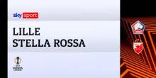 Lille-Stella Rossa 0-1: gol e highlights