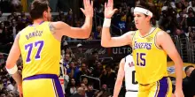 I Lakers battono Denver, vittorie di Magic e Spurs