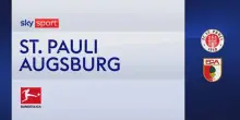 St. Pauli-Augsburg 2-1: gol e highlights