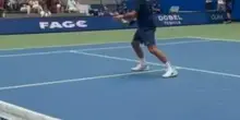 Federer si allena con Musetti: i colpi di Roger