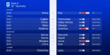 La presentazione della 32^ giornata di Serie A