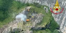 Piccolo elicottero precipita nel Verbano-Cusio-Ossola, due morti