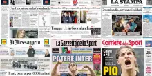Le prime pagine dei quotidiani di oggi 15 gennaio: la rassegna stampa