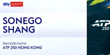 Sonego-Shang: highlights Atp Hong Kong