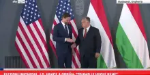 Elezioni Ungheria, J.D. Vance a Orb&aacute;n: 'Trump le vuole bene'