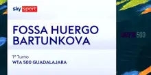 Fossa Huergo-Bartunkova: highlights Wta Guadalajara