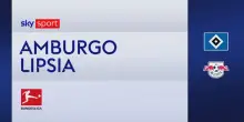 Amburgo-Lipsia 1-2: gol e highlights