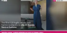 Wanda Nara, furto mentre in casa ci sono i figli
