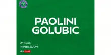 Paolini-Golubic: highlights Wimbledon